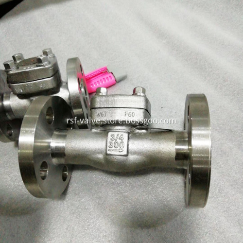API602 Duplex Stainless Forged Steel F60 Gate Valve